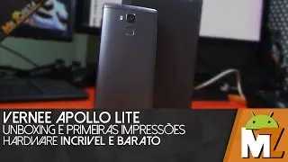 Vernee Apollo Lite - Smartphone Muito TOP e Barato! - Unboxing e primeiras impress&otilde;es