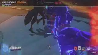 Doomfist Triple Environmental Punch (Blizzard World Spawn)