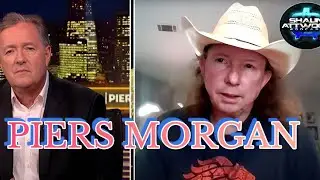 PIERS MORGAN & SKY ROBERTS VIRGINIA GIUFFRE DAD & LADY VICTORIA