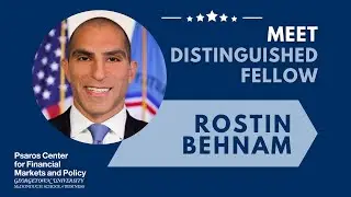 Meet Distinguished Fellow Rostin Behnam, former U.S. Commodity Futures Trading Commission Chair