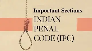 🔴  CLAT || DU LLB || Most Important Sections Of IPC || Important || 🔴