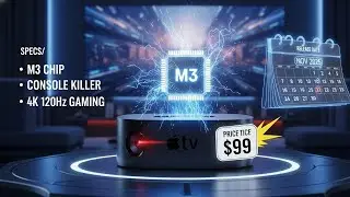 M3 Apple TV 2025: The $99 Console Killer with a SECRET 4K Camera LEAK!