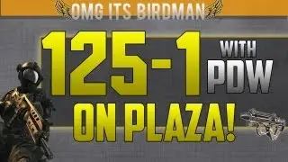 BO2: 125-1 Rushing On Plaza (124 Killstreak)⎟My Highest KD⎟Quad Swarm, 9 Caps, 200-84