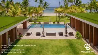 Luxury Cap Cana Villa with Private Beach