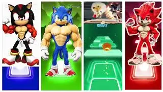Tiles Hop EDM Rush - sonicblack 🆚 sonicblu 🆚 sonicyelou 🆚 sonicred8🎶 Tiles Hop EDM Rush