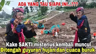 Bikin kaget‼️Kake sakti misterius kembali muncul ditengah guyuran hujan kabut tebal dilokasi musibah