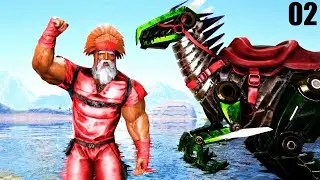 EPIC HUNT FOR NEW DINOS! | ARK OMEGA MODDED | ARK: Survival Evolved E02
