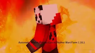 Automatic Wheat/Potato/Carrot/Nether Wart Farm 1.16.1