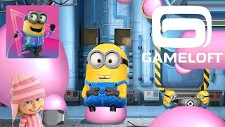 Despicable me Minion rush Dave minion Bubble gum invasion gameplay walkthrough android pc
