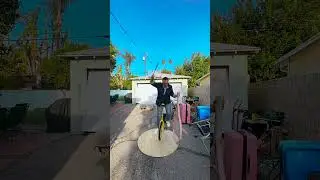 Skilly #strong #skills #spin #unicycle #circus Question- things you hear riding a unicycle