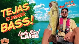 Central TX Bass Fishing! BIG BASS IN AUSTIN, TEXAS!@FishTejas #fishing #bassfishing #kayakfishing