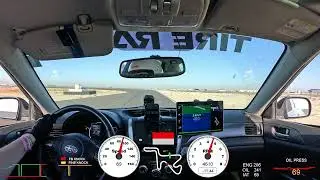 WRX Buttonwillow Circuit Full Telemetry Test - 2:08
