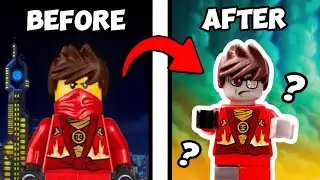 Я создал минифигурки LEGO Ninjago на Хэллоуин, потому что LEGO этого не сделает!!!