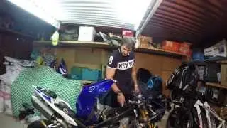 Yamaha R1 2011 (Установка/installing Smog Block Off Plates + tuning Airbox)