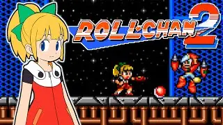 ROLL-CHAN 2: MEGA WORLD (Willy Wars Romhack + No Slowdown) | [Full Playthrough]