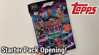 Starter Pack Opening! - Topps F1 Turbo Attax 2023 Trading Card Collection! (Formula 1, 2 and 3)