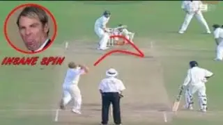 Top 10 Insane Spin Balls In Cricket History - Best Spin Balls In Cricket History