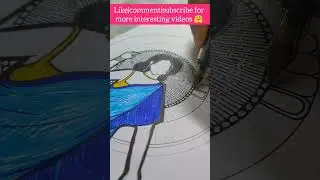 New idea😃How to do mandala|Mandala patterns easy to draw| #artistsayani #art #shorts #mandala #viral