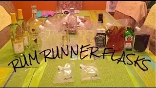 RUM RUNNER FLASKS | JAEANDMAC VLOG