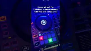 Reeloop Mixon 8 Pro DJ Controller with Virtual DJ on Windows. #reloop #reloopdj