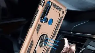 R&Caccesorios - Estuche Protector Armor Ring Huawei P20 Lite 2019