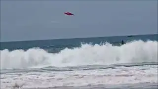 JX-6A Water Rescue Drone vs. Ocean Waves 🌊 | Real Test on South American Coast