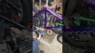 Cannondale Delta V500/ BBS02 gravel e-bike progress.