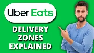 NEW! Uber Eats Delivery Zones Explained (2025) 📍 | Maximize Your Earnings by Understanding Zones