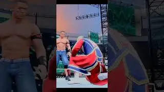 Heel Cena's Brutal Ambush on Cody Rhodes! ⚡ 3D Intensity Unleashed! #WWE #HeelCena #CodyRhodes