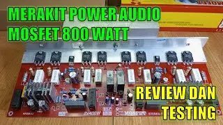MERAKIT POWER AMPLIFIER MOSFET 800WATT  10 AMPERE