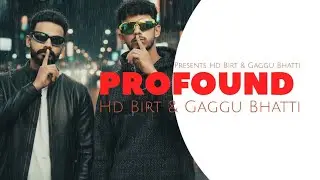PROFOUND | Official Audio | HD BIRT & GAGGU BHATTI | SNIPXR