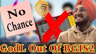 Godlike Game Over No Chance For Comeback| official Announcement 💛😞