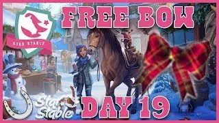 Day 19 Free SSO Mane Bow Code - Holiday Calendar 2018 🐴 Star Stable Online