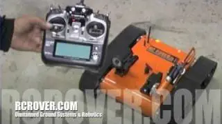 Unmanned Ground Vehicle Step Control and Fail Safe RC Rover REV9-18