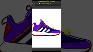 Sneaker illustration #adobeillustrator #vector