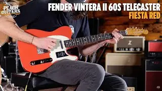No Talking...Just Tones | Fender Vintera II 60s Telecaster | Rosewood - Fiesta Red