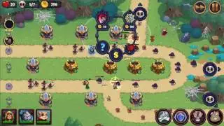 Realm Defense level 9 (3 Stars) World 1 Corrupted Wood