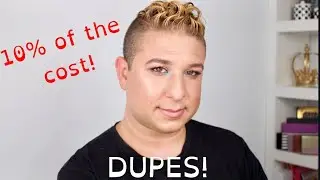 DUPES! MY FAVORITE AFFORDABLE ALTERNATIVES TO HIGH END PRODUCTS! | Brett Guy Glam