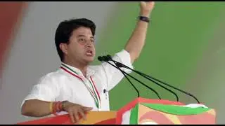 Jan Aakrosh Rally: Jyotiraditya Scindia addresses Jan Aakrosh Rally at Ramlila Maidan.