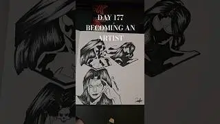 DAY 177 BECOMING AN ARTIST #art #artist #marvelart #comicart #spiderman