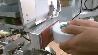 semi automatic corner labeling machine tabletop labeller