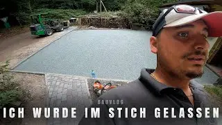 Baustelle im ALLEINGANG | So pflasterst DU richtig! | Der Macker mit dem Bagger