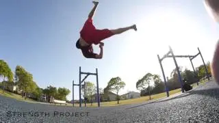 THE MAN @ a Playground-  Dahmane Mzabi StrengthProject