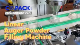 Linear Auger Powder Filling Machine - MINICOUNTER LINE - CoPack