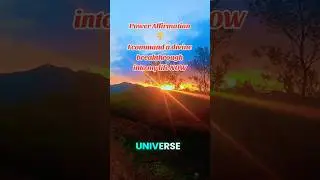 POWER AFFIRMATION - I command a Divine Breakthrough Into My Life Now #shorts