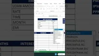 &ldquo;EMI Calculation Made Easy 💡 | Learn in Just 1 Minute!&rdquo; #EMICalculation #ExcelShorts