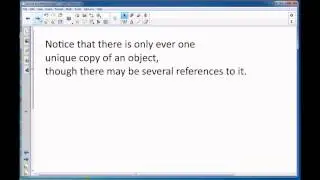 Object Reference Variables  Lesson Part I