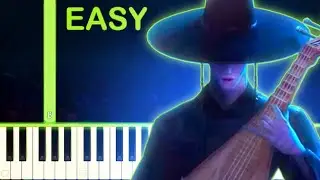 Jinu&rsquo;s Lament | KPop Demon Hunters - EASY Piano Tutorial