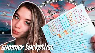 SUMMER bucket list 2020