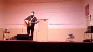 Nolan Neal at copper Bain elementary school. Duck town TN. (Old lead singer for hinder)